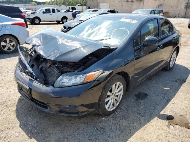 Photo 2 from auction – 2012 HONDA CIVIC EXL with VIN 19XFB2F97CE319820