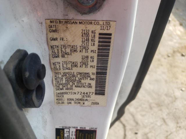 Photo 10 from auction – 2018 NISSAN FRONTIER S with VIN 1N6BD0CT3JN724477