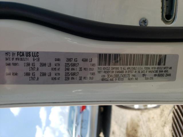 Photo 10 from auction – 2018 JEEP COMPASS LA with VIN 3C4NJDBB5JT435173