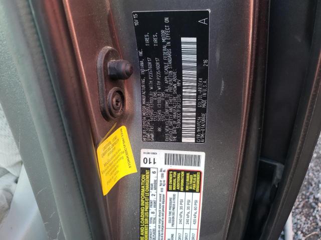Photo 10 from auction – 2015 TOYOTA SIENNA LE with VIN 5TDKK3DC1FS673376