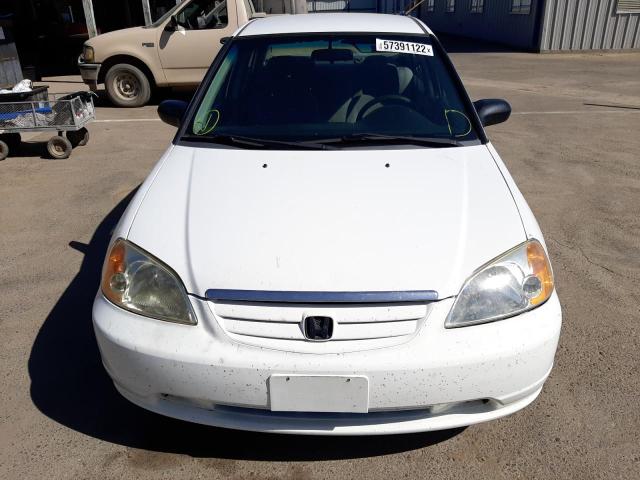 Photo 9 from auction – 2001 HONDA CIVIC LX with VIN JHMES16591S010264