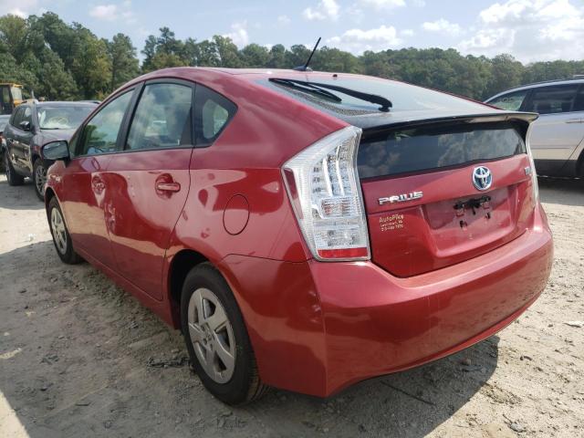 Photo 3 from auction – 2010 TOYOTA PRIUS with VIN JTDKN3DU4A0017359