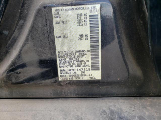 Photo 10 from auction – 2015 NISSAN ALTIMA 2.5 with VIN 1N4AL3AP7FC147518
