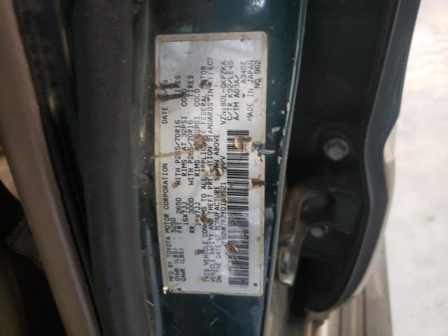 Photo 10 from auction – 2000 TOYOTA 4RUNNER LI with VIN JT3GN87R2Y0143521