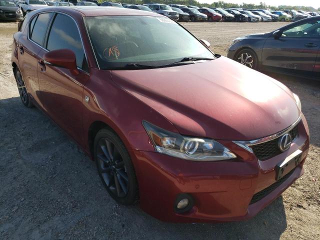 LEXUS CT 200 2013 with VIN JTHKD5BH5D2173390 - Photo from auction