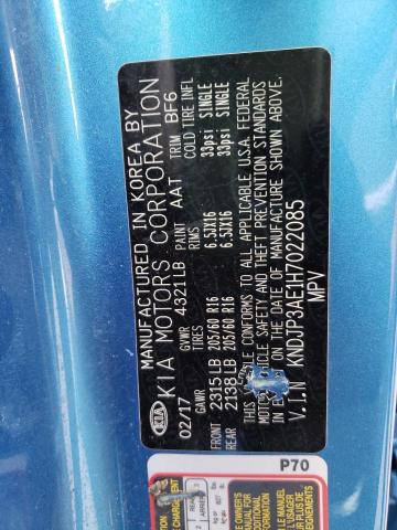 Photo 10 from auction – 2017 KIA SOUL EV with VIN KNDJP3AE1H7022085