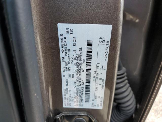 Photo 10 from auction – 2018 FORD F150 SUPER with VIN 1FTEW1EP5JKE19287