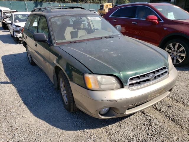 SUBARU LEGACY OUT 2000 with VIN 4S3BH6754Y7621637 - Photo from auction