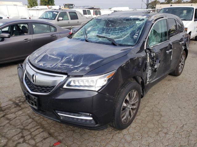 Photo 9 from auction – 2016 ACURA MDX TECHNO with VIN 5FRYD4H42GB048633