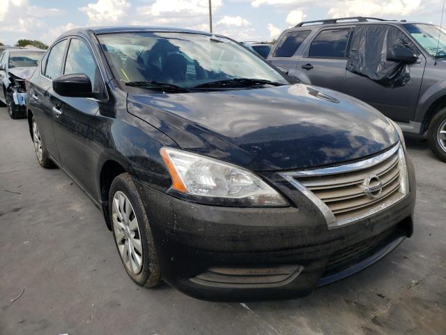 NISSAN SENTRA S 2015 with VIN 3N1AB7AP6FL675112 - Photo from auction