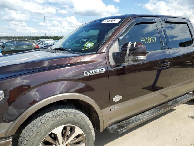 Photo 9 from auction – 2018 FORD F150 SUPER with VIN 1FTEW1EGXJFB82630