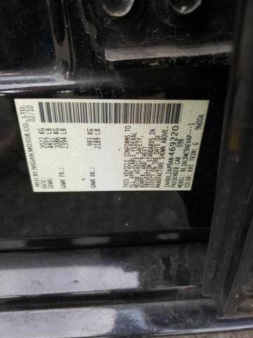Photo 10 from auction – 2010 NISSAN ALTIMA SR with VIN 1N4BL2AP9AN469220