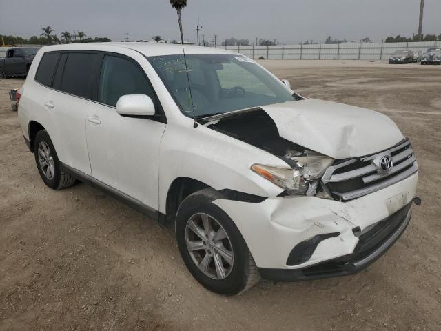 TOYOTA HIGHLANDER 2012 with VIN 5TDZK3EH2CS066410 - Photo from auction