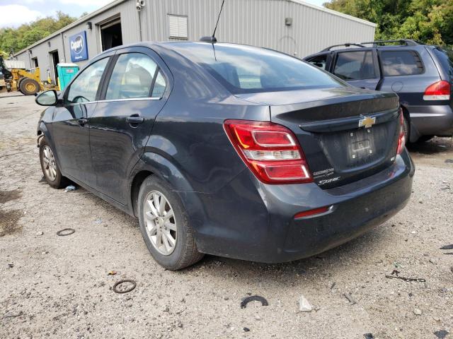 Photo 3 from auction – 2017 CHEVROLET SONIC LT with VIN 1G1JD5SH1H4123098
