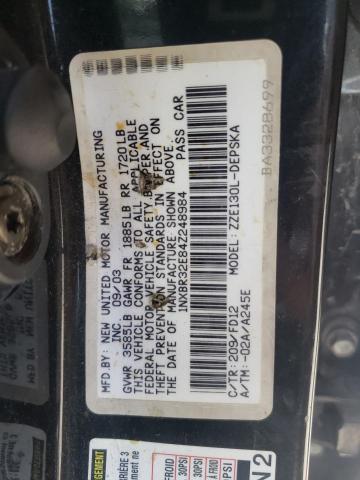 Photo 10 from auction – 2004 TOYOTA COROLLA CE with VIN 1NXBR32E84Z248984