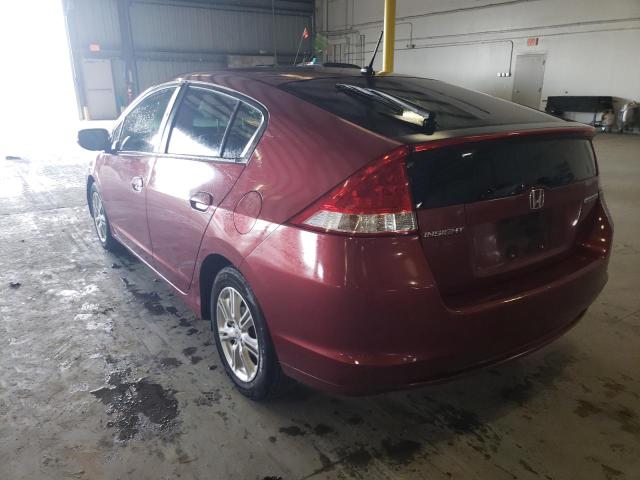 Photo 3 from auction – 2010 HONDA INSIGHT EX with VIN JHMZE2H78AS043043