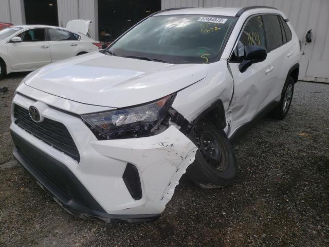 Photo 2 from auction – 2021 TOYOTA RAV4 LE with VIN 2T3F1RFV0MC233975