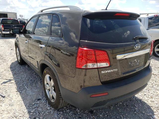 Photo 3 from auction – 2012 KIA SORENTO EX with VIN 5XYKU4A25CG201539