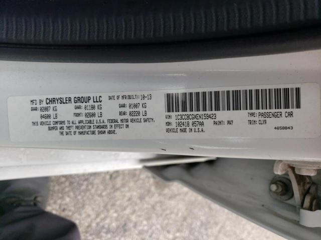 Photo 10 from auction – 2014 CHRYSLER 200 LIMITE with VIN 1C3CCBCGXEN159423