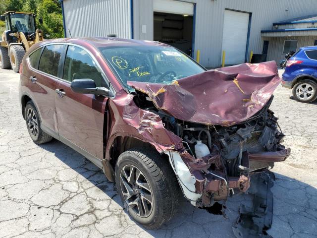 Photo 9 from auction – 2016 HONDA CR-V SE with VIN 2HKRM3H45GH518462
