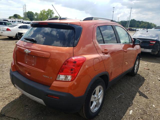 Photo 4 from auction – 2016 CHEVROLET TRAX 1LT with VIN KL7CJLSB0GB675014