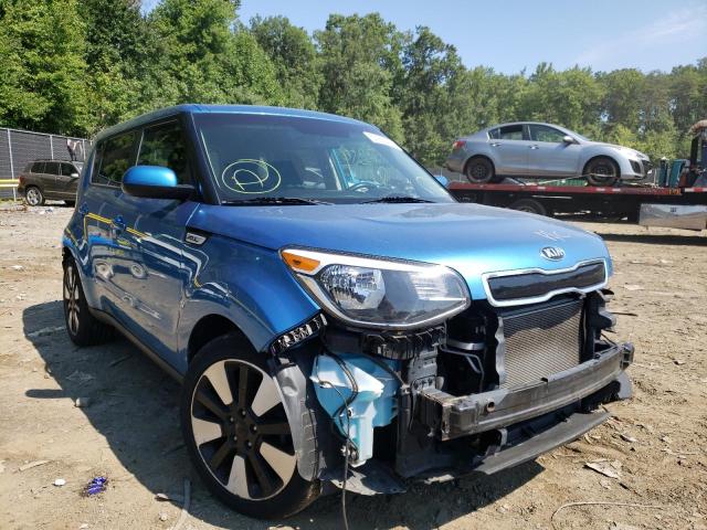 KIA SOUL + 2016 with VIN KNDJP3A53G7409395 - Photo from auction