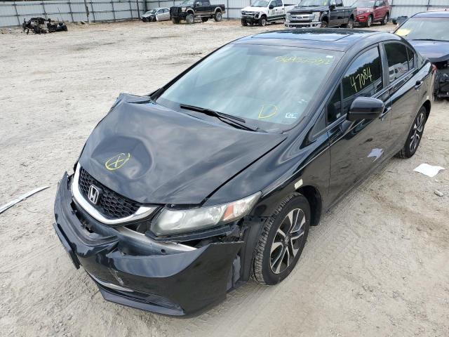 Photo 2 from auction – 2015 HONDA CIVIC EX with VIN 19XFB2F8XFE008328
