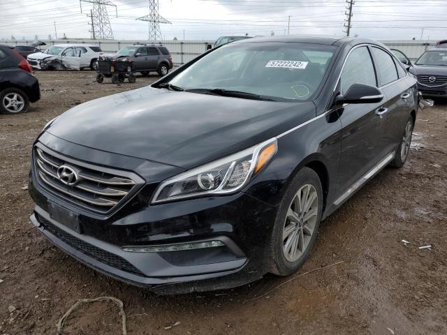 Photo 2 from auction – 2016 HYUNDAI SONATA SPO with VIN 5NPE34AF3GH414667