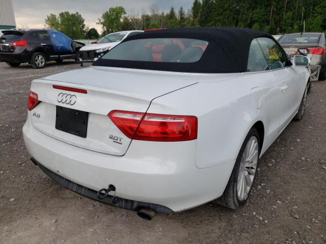 Photo 4 from auction – 2012 AUDI A5 PREMIUM with VIN WAUCFAFH6CN006565