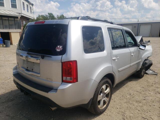 Photo 4 from auction – 2013 HONDA PILOT EXL with VIN 5FNYF4H54DB012605