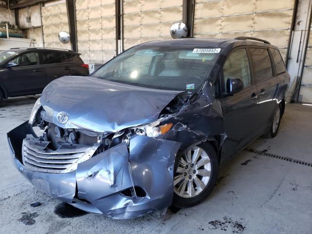 Photo 2 from auction – 2015 TOYOTA SIENNA XLE with VIN 5TDDK3DC5FS121145