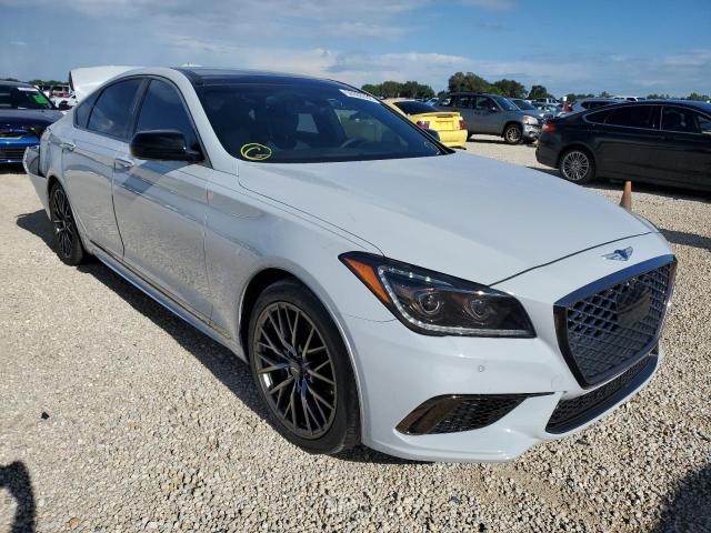 GENESIS G80 BASE 2019 with VIN KMHGN4JBXKU296837 - Photo from auction