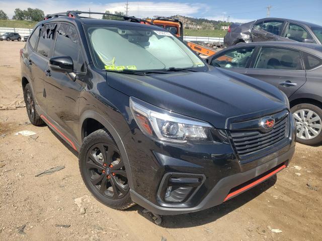 SUBARU FORESTER S 2019 with VIN JF2SKAPC6KH427956 - Photo from auction