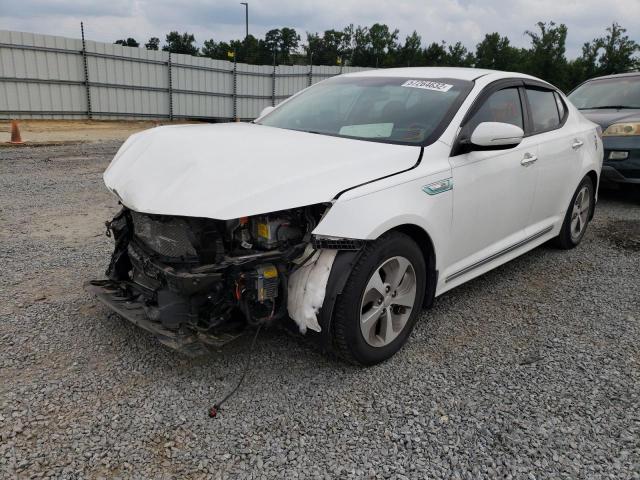 Photo 2 from auction – 2016 KIA OPTIMA HYB with VIN KNAGM4ADXG5095513