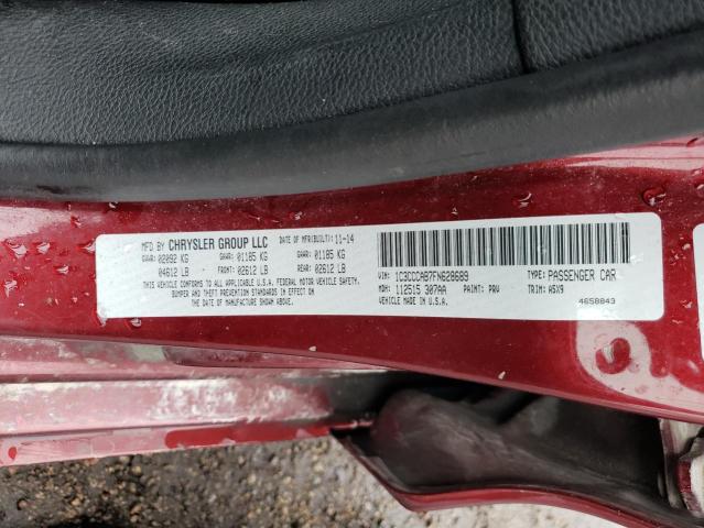 Photo 10 from auction – 2015 CHRYSLER 200 LIMITE with VIN 1C3CCCAB7FN628689