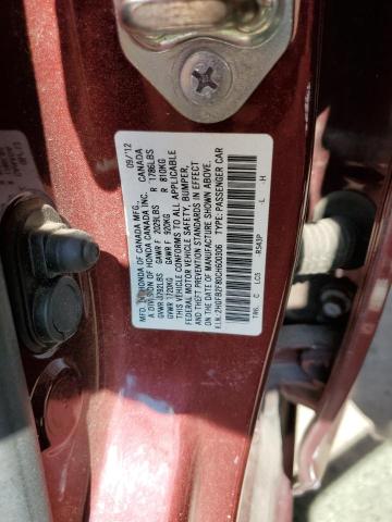 Photo 10 from auction – 2012 HONDA CIVIC EX with VIN 2HGFB2F80CH600306