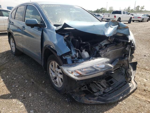 HONDA CR-V EX 2015 with VIN 5J6RM4H54FL112997 - Photo from auction