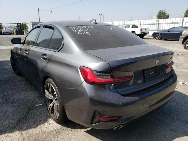 Photo 3 from auction – 2022 BMW 330I with VIN 3MW5R1J03N8C55865