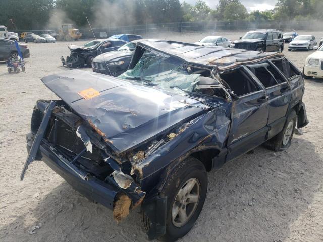 Photo 9 from auction – 2001 JEEP CHEROKEE S with VIN 1J4FF48S71L579634