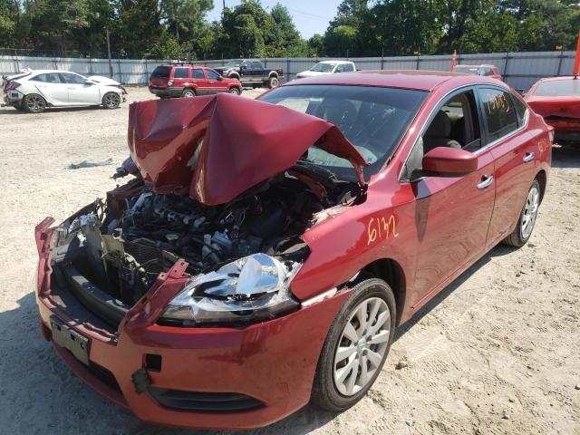 Photo 2 from auction – 2013 NISSAN SENTRA S with VIN 3N1AB7AP2DL668459