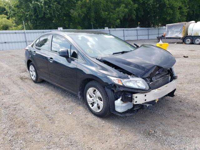 HONDA CIVIC LX 2013 with VIN 2HGFB2F40DH040186 - Photo from auction