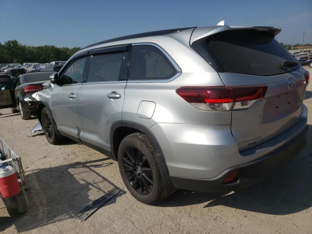 Photo 3 from auction – 2019 TOYOTA HIGHLANDER with VIN 5TDJZRFH0KS616583