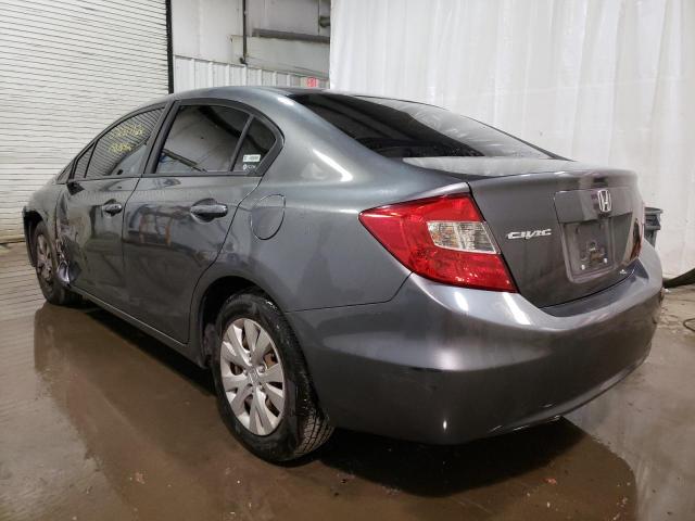 Photo 3 from auction – 2012 HONDA CIVIC LX with VIN 19XFB2F55CE314158