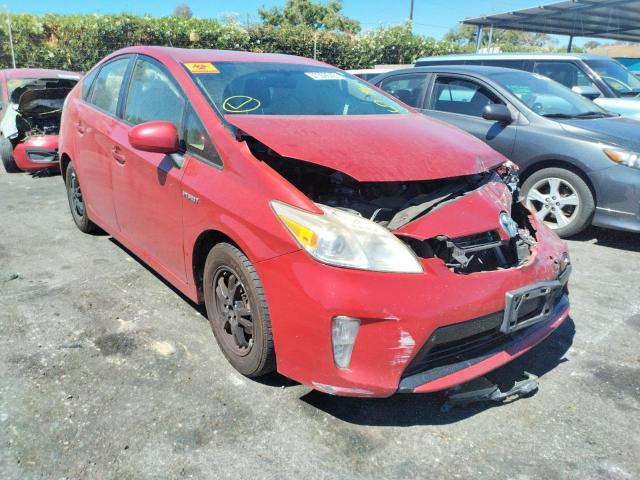 TOYOTA PRIUS 2012 with VIN JTDKN3DU1C1611209 - Photo from auction