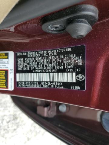 Photo 10 from auction – 2016 TOYOTA AVALON XLE with VIN 4T1BK1EB7GU201461