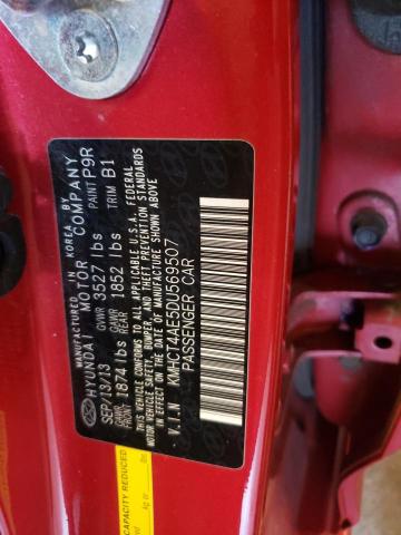 Photo 10 from auction – 2013 HYUNDAI ACCENT GLS with VIN KMHCT4AE5DU569507