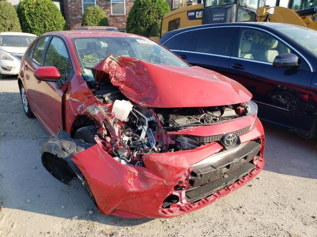 TOYOTA COROLLA LE 2021 with VIN 5YFEPMAE9MP209672 - Photo from auction