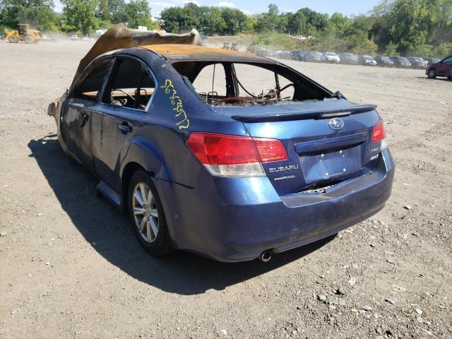 Photo 3 from auction – 2011 SUBARU LEGACY 2.5 with VIN 4S3BMBG69B3232018
