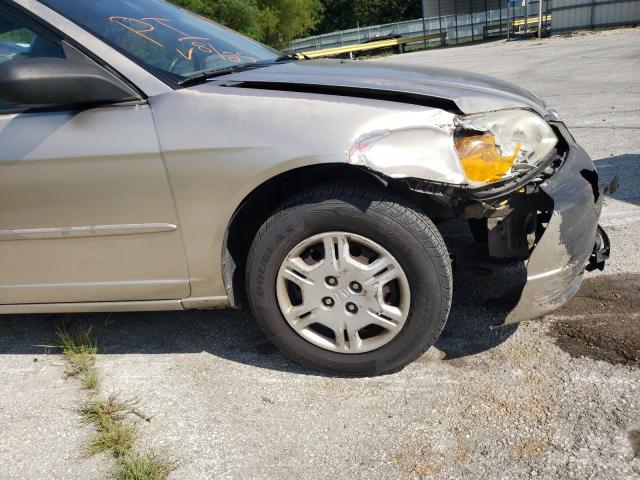 Photo 9 from auction – 2001 HONDA CIVIC LX with VIN 2HGES15501H549786