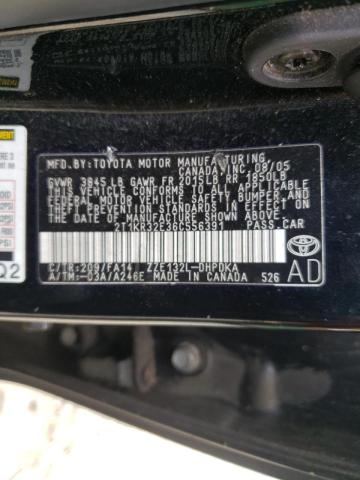 Photo 10 from auction – 2006 TOYOTA COROLLA MA with VIN 2T1KR32E36C556391